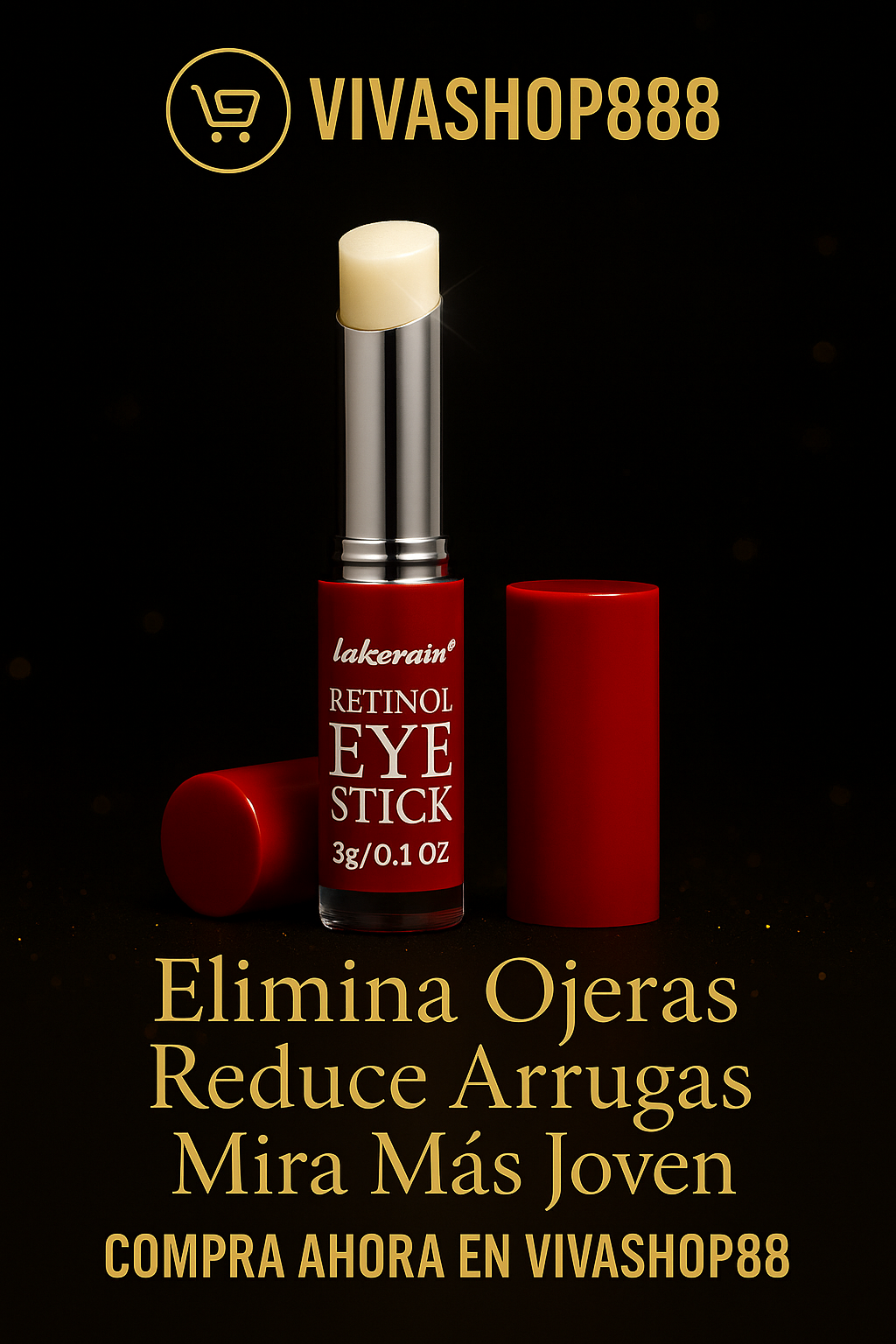 Retinol Eye Stick Premium – Lujo Instantáneo para tu Mirada Viva Shop 888