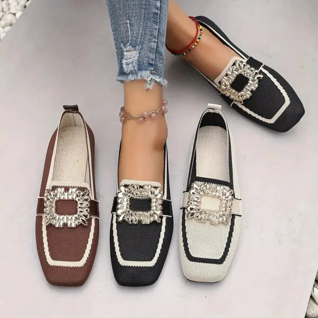 Brilliant Charm Flats✨ Viva Shop 888