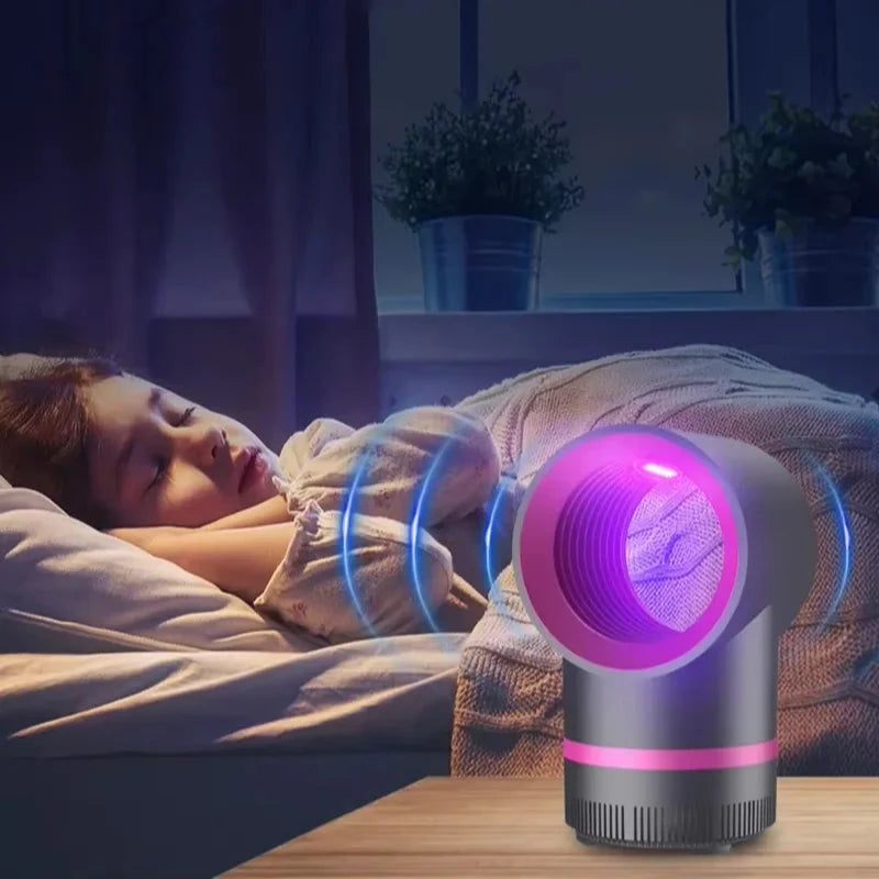 Lámpara antimosquitos , trampa eléctrica para moscas, mata insectos, lámpara enchufada por USB, lámpara antimosquitos silenciosa portátil para exteriores, insecto Viva Shop 888