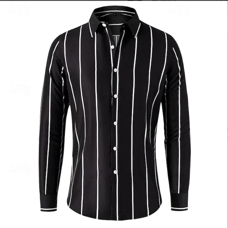 Camisa de Hombre Estampada Elegante con diseños diversos casual y de Fiesta