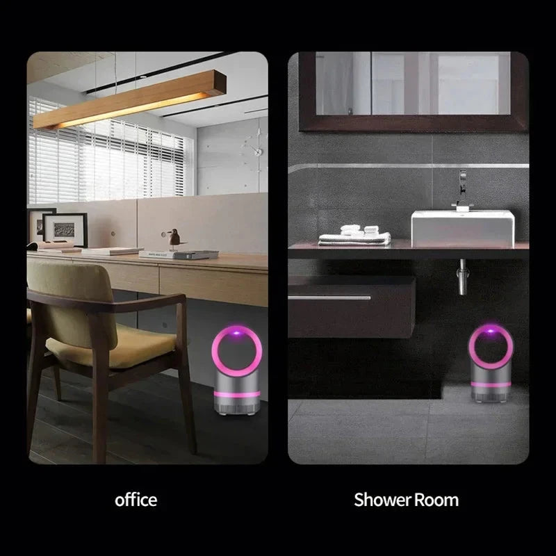 Lámpara antimosquitos , trampa eléctrica para moscas, mata insectos, lámpara enchufada por USB, lámpara antimosquitos silenciosa portátil para exteriores, insecto Viva Shop 888