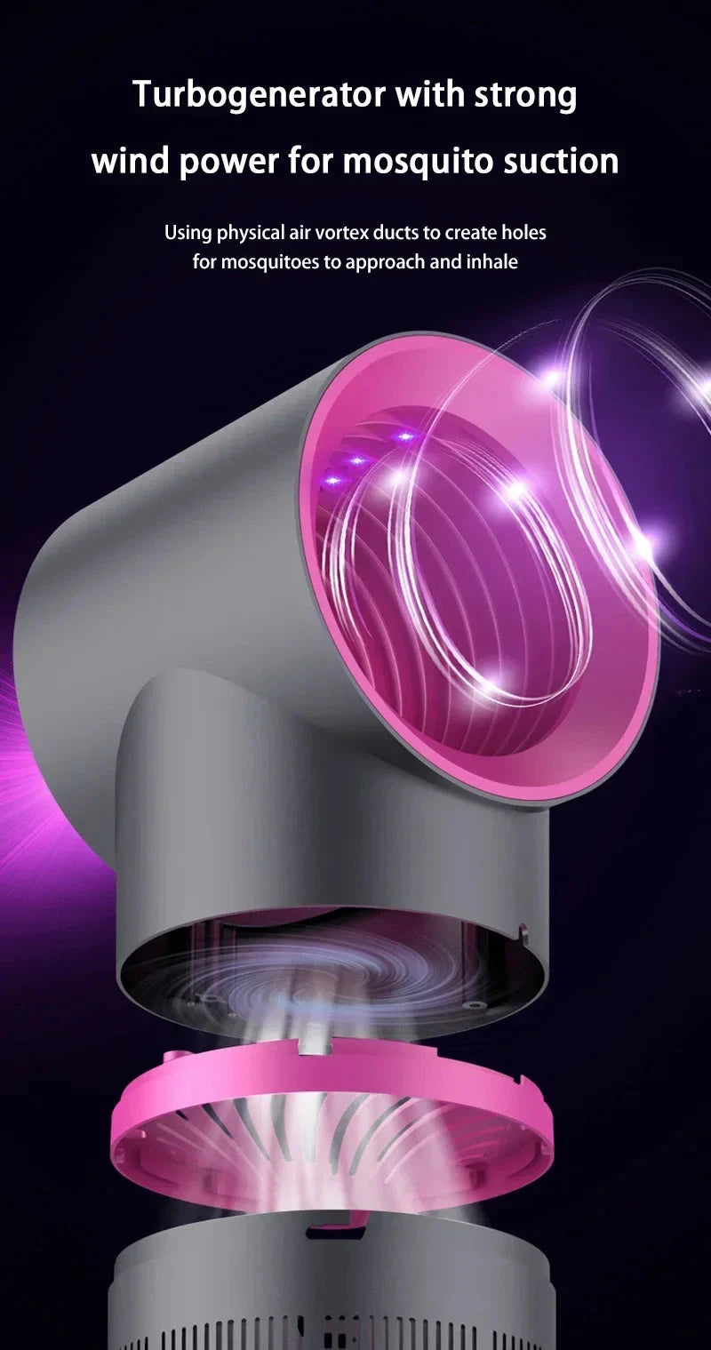 Lámpara antimosquitos , trampa eléctrica para moscas, mata insectos, lámpara enchufada por USB, lámpara antimosquitos silenciosa portátil para exteriores, insecto Viva Shop 888