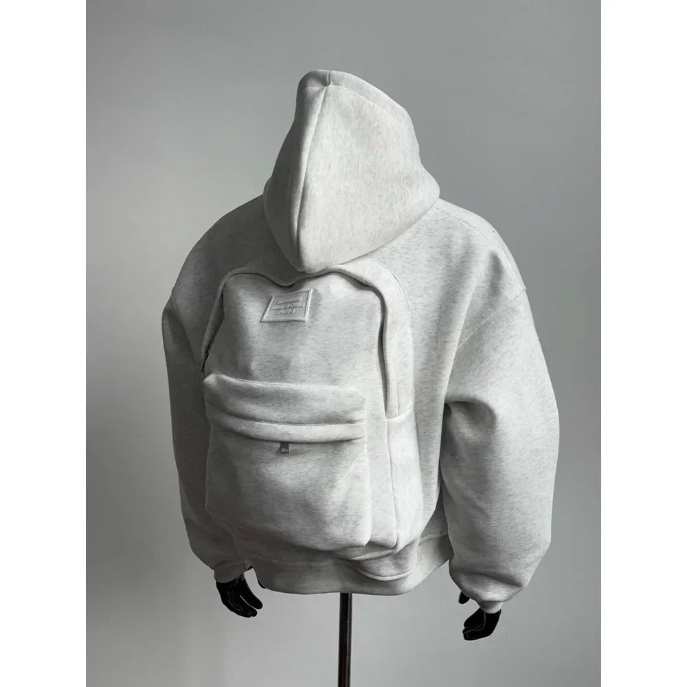 Sudadera 2 en 1 con Mochila integrada.|Estilo Urbano y Practico