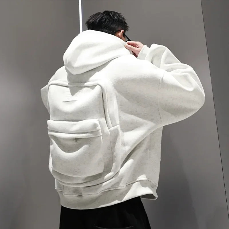 Sudadera 2 en 1 con Mochila integrada.|Estilo Urbano y Practico
