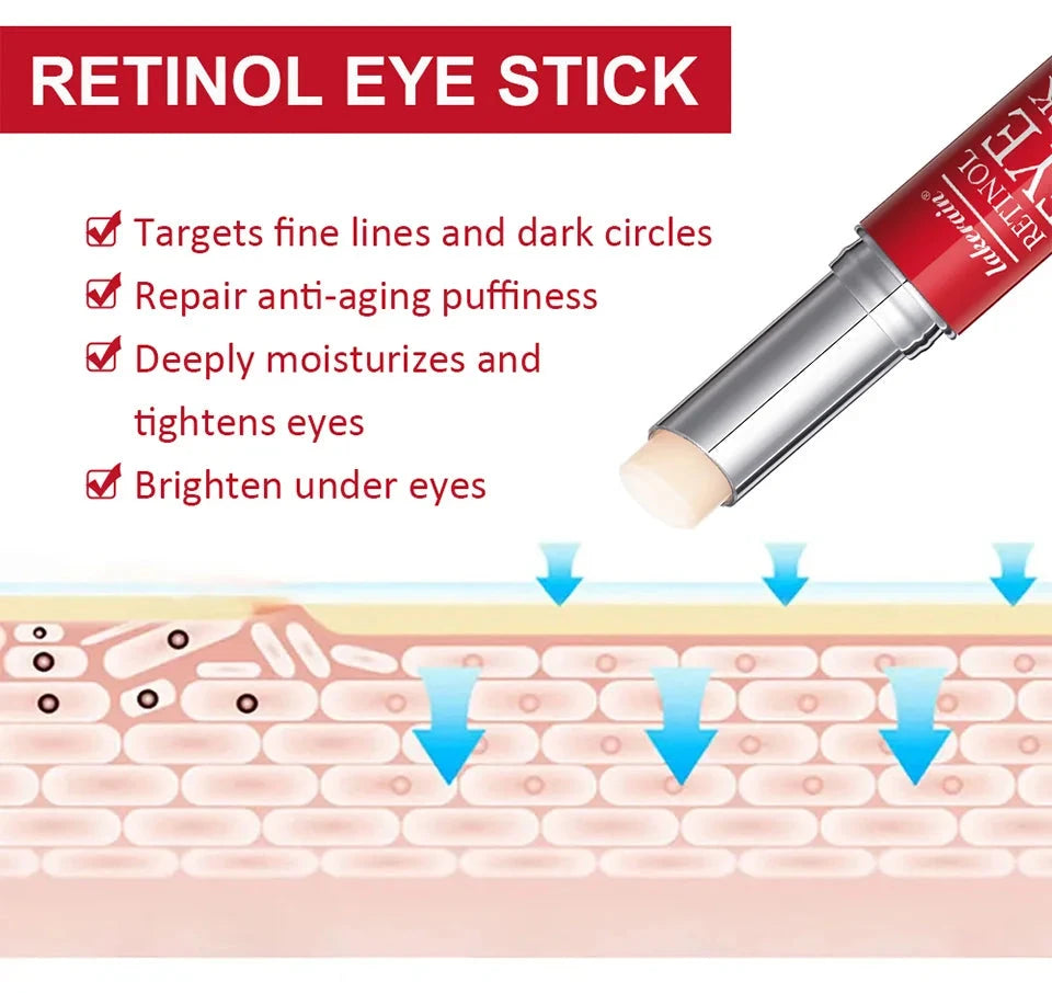 Retinol Eye Stick Premium – Lujo Instantáneo para tu Mirada Viva Shop 888