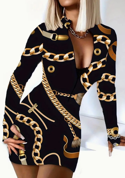 Outfit Regina 3x1 – Vestido, Zapatillas y Complemento Dorado Viva Shop 888