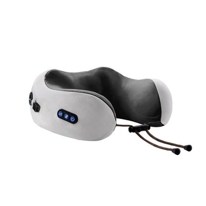“Almohada de Masaje Cervical Eléctrica Portátil.