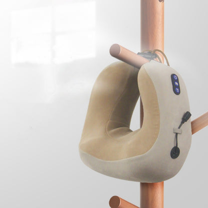 “Almohada de Masaje Cervical Eléctrica Portátil.