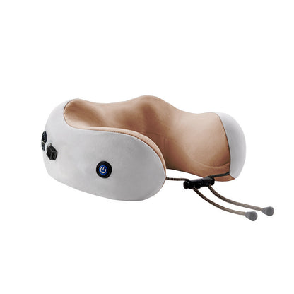 “Almohada de Masaje Cervical Eléctrica Portátil.