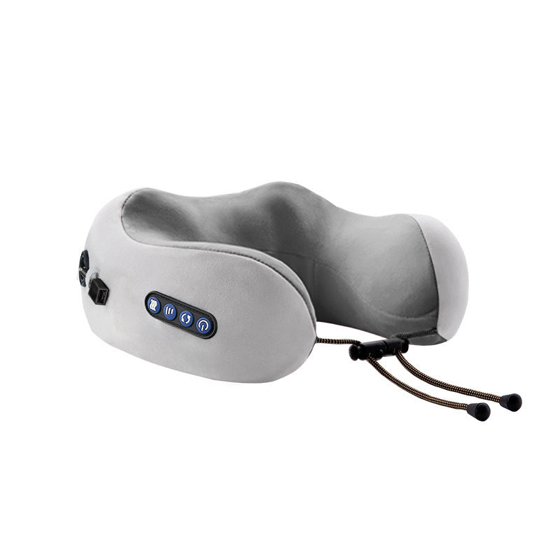 “Almohada de Masaje Cervical Eléctrica Portátil.