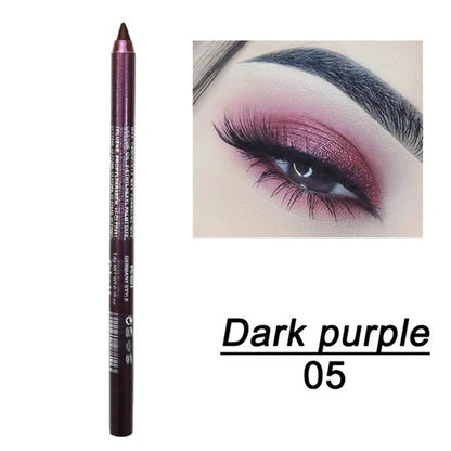 Delineador de ojos en 14 Tonos cremoso y Waterproof