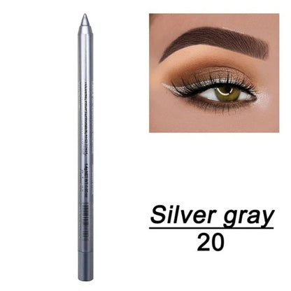 Delineador de ojos en 14 Tonos cremoso y Waterproof