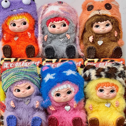 Muñeco Wakuku Fuzzy Retro | Coleccionable Exclusivo