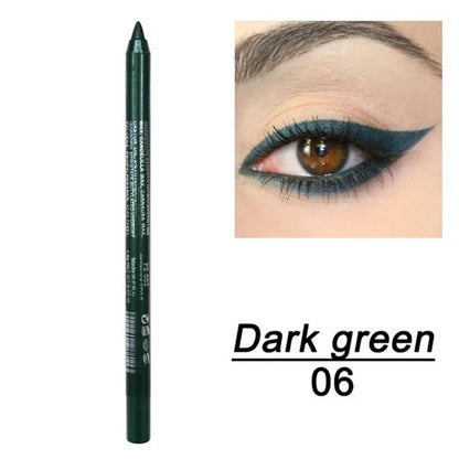 Delineador de ojos en 14 Tonos cremoso y Waterproof