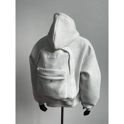 Sudadera 2 en 1 con Mochila integrada.|Estilo Urbano y Practico