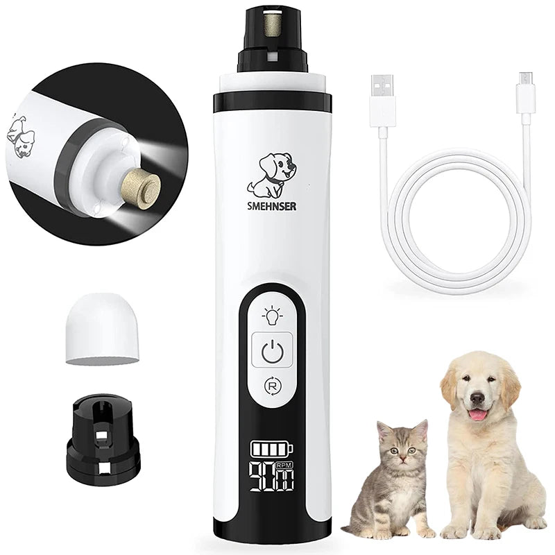 Corta uñas electrico para mascotas rapido y sin molestias