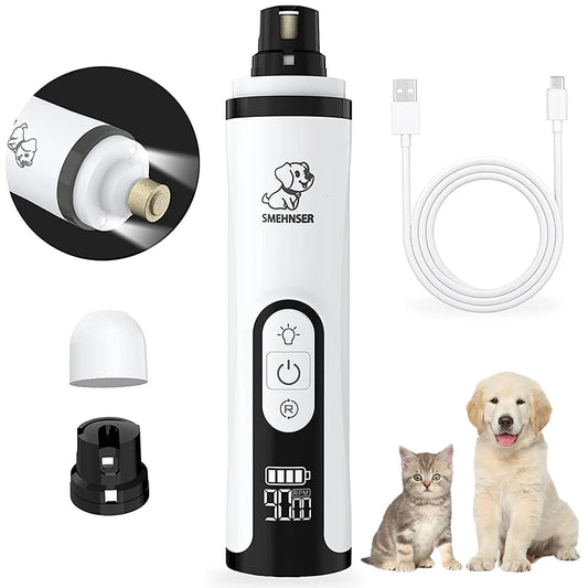 Corta uñas electrico para mascotas rapido y sin molestias