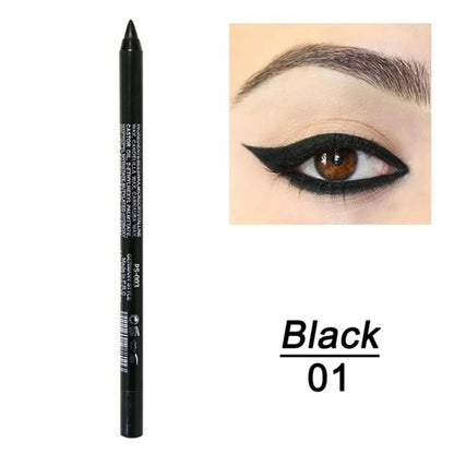 Delineador de ojos en 14 Tonos cremoso y Waterproof