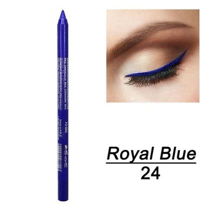 Delineador de ojos en 14 Tonos cremoso y Waterproof