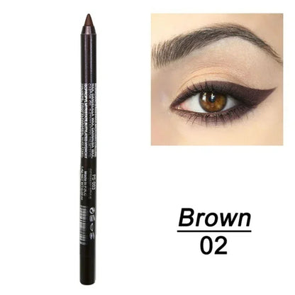 Delineador de ojos en 14 Tonos cremoso y Waterproof