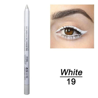 Delineador de ojos en 14 Tonos cremoso y Waterproof