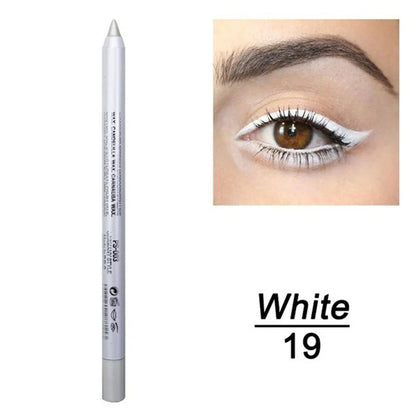 Delineador de ojos en 14 Tonos cremoso y Waterproof