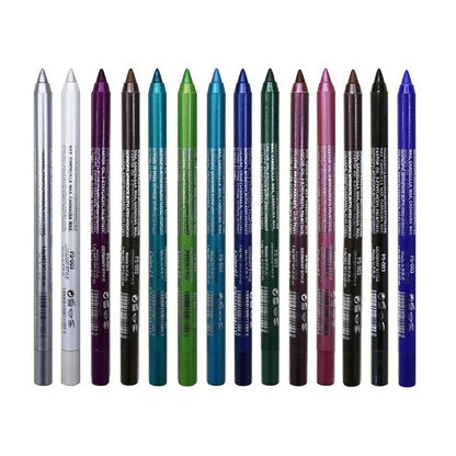 Delineador de ojos en 14 Tonos cremoso y Waterproof