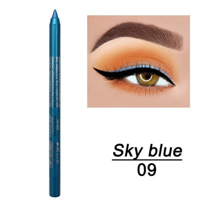 Delineador de ojos en 14 Tonos cremoso y Waterproof