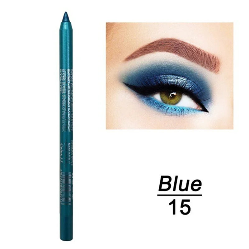 Delineador de ojos en 14 Tonos cremoso y Waterproof