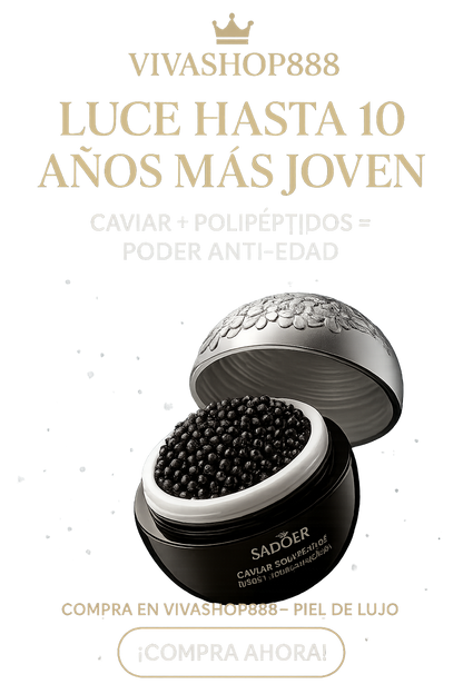 Crema Antiarrugas Premium con Caviar,Retinol y Polipeptidos-Vivashop888