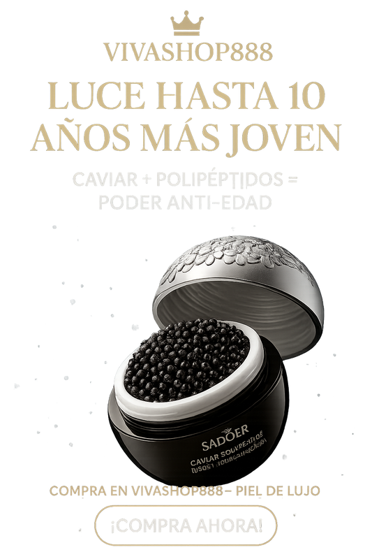 Crema Antiarrugas Premium con Caviar,Retinol y Polipeptidos-Vivashop888