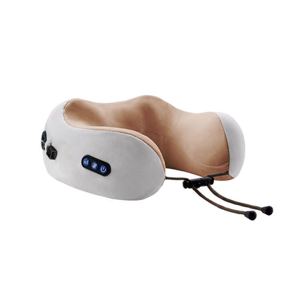 “Almohada de Masaje Cervical Eléctrica Portátil.