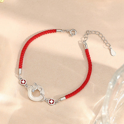 New Original Coin Spirit Snake Red Rope Bracelet