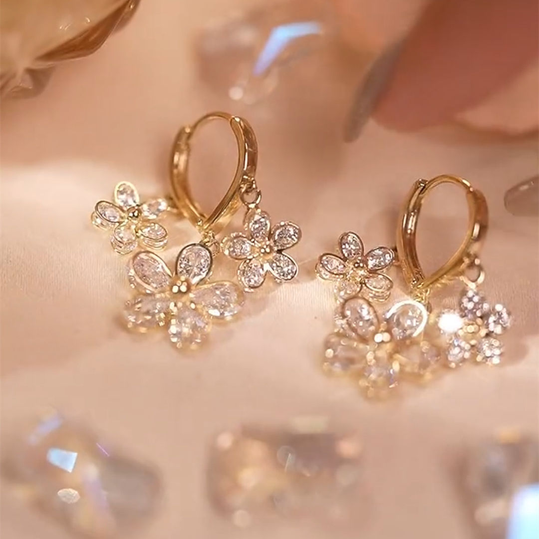 Preciosos pendientes de plata de Ley