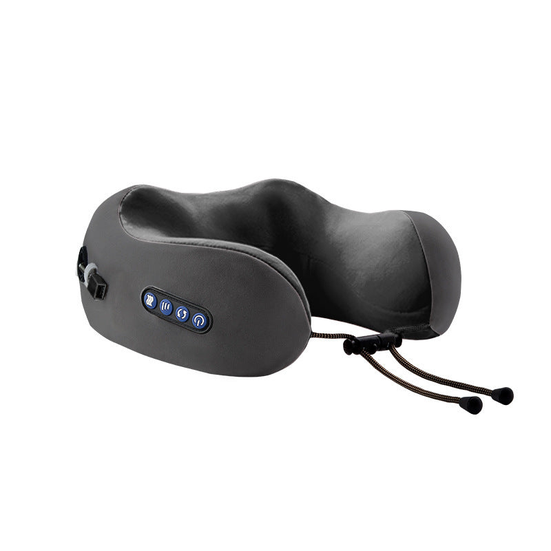 “Almohada de Masaje Cervical Eléctrica Portátil.