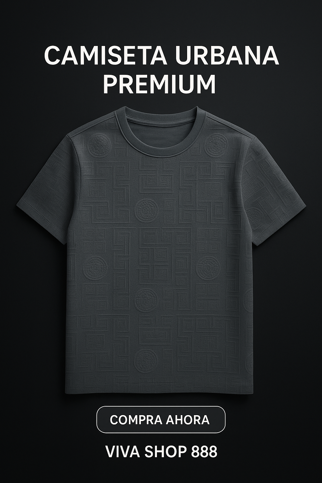 Camiseta Urbana Premium-5 Colores Elegantes